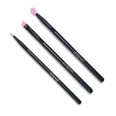 Set de 3 brochas de silicona rosa Pink Silicone Brush