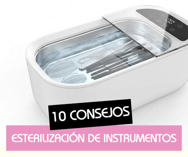 Esterilización de Pinzas en Lash Lift y Brow Lamination