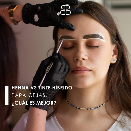 Henna vs tinte híbrido para cejas, ¿cuál es mejor?