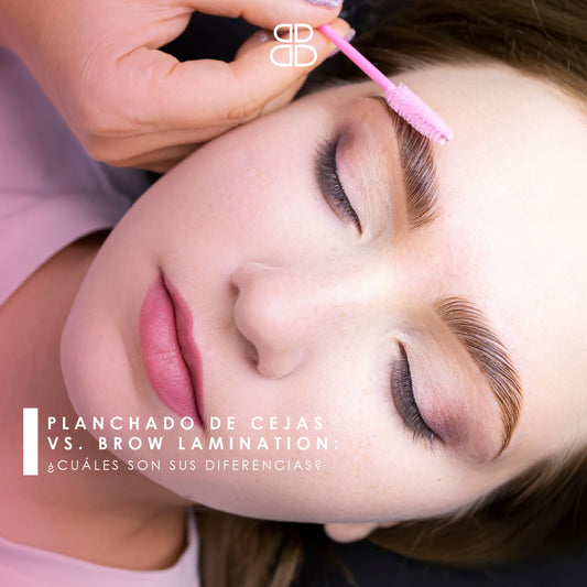 Planchado de cejas vs Brow Lamination: ¿cuáles son sus diferencias?