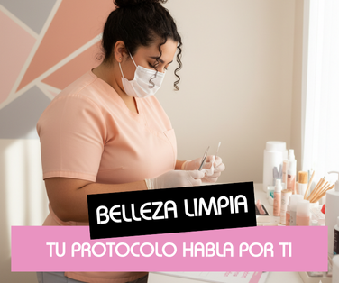 Protocolo de higiene para lifting de pestañas y laminado de cejas