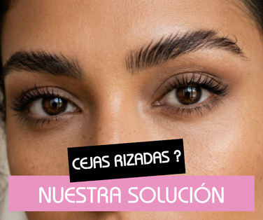 Cejas rizadas o puntas quemadas después de un brow lift