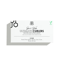 Caja de Ultimate Skin-Stick Lash Shields con 8 pares de almohadillas de silicona para lifting de pestañas