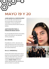 Certificación Internacional BROW ARTIST - GDL