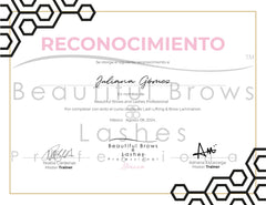 Curso Online de Brow Lam & Lash Lift con Kit Completo!